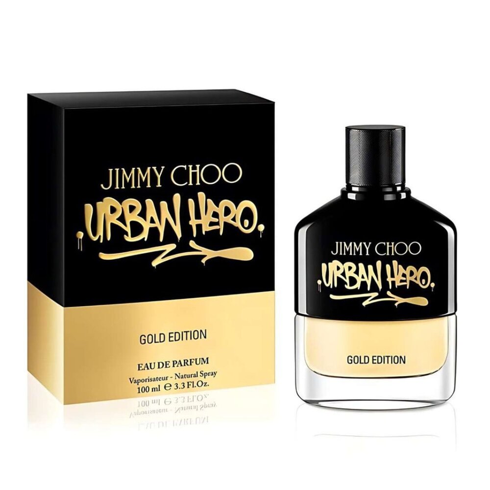Jimmy Choo Urban HERO Gold edition (M) EDP 3.3 oz / 100 ml vapo New Box